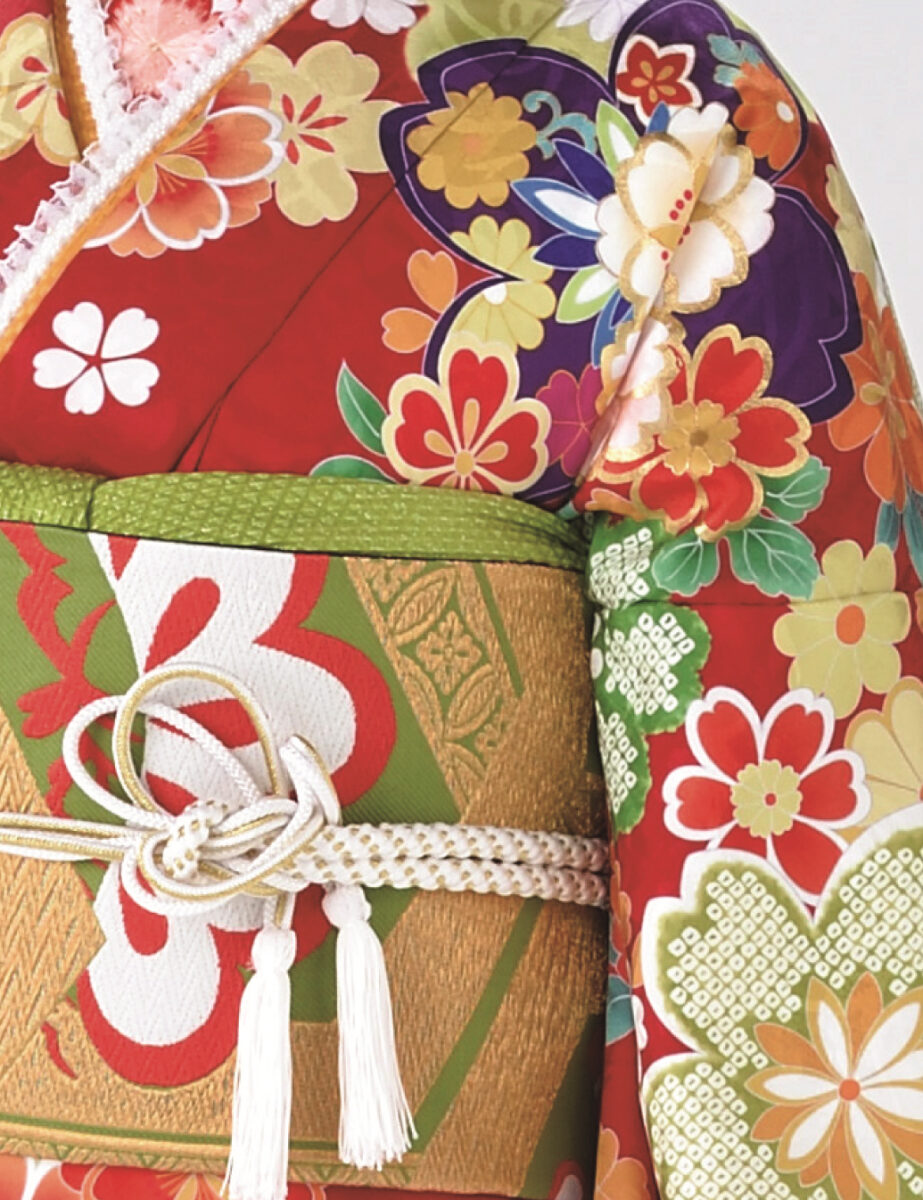 兵庫県　姫路　振袖レンタル　M　サイズ　赤