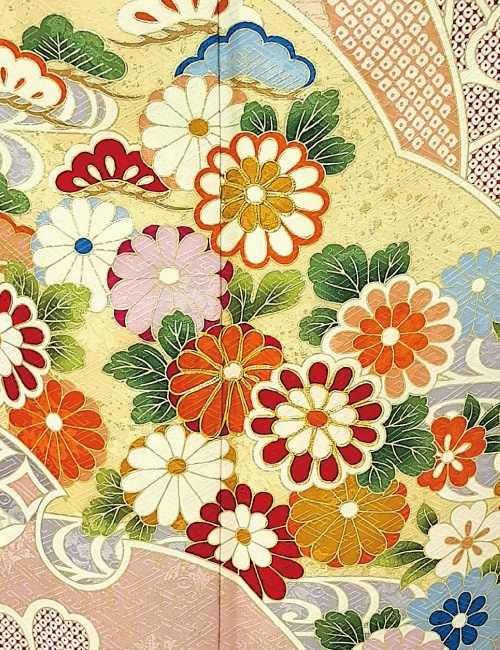 桃色の古典、振袖レンタル