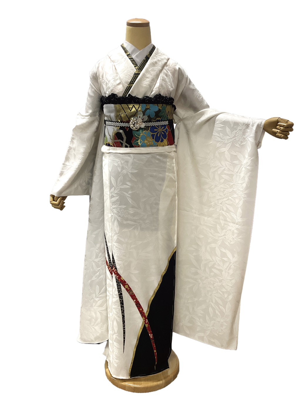 白色のシンプル振袖
