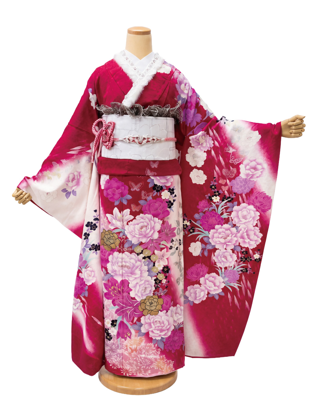 華やかな薔薇の振袖